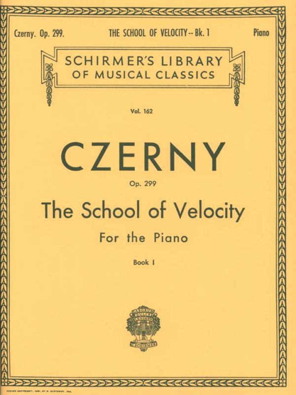 Carl Czernym fl. - School of Velocity, Op. 299 - Book 1