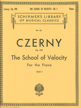 Carl Czerny et al. - School of Velocity, Op. 299 - Book 1