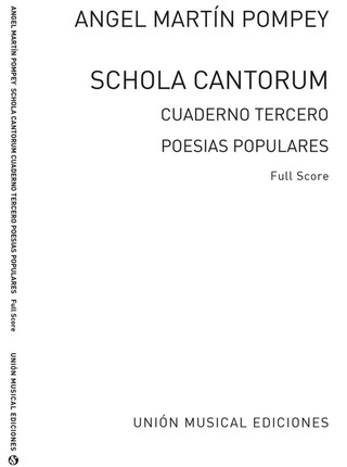 Martin Pompey: Schola Cantorum Vol.3