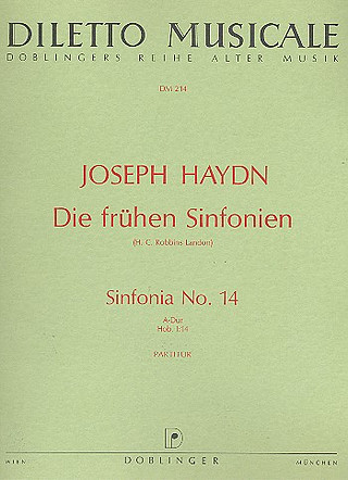 Joseph Haydn - Sinfonia Nr. 14 A-Dur Hob. I:14