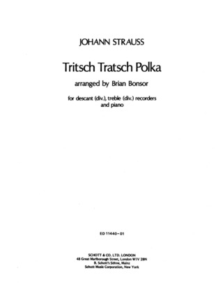 Johann Strauß (Sohn) - Tritsch-Tratsch Polka op. 214