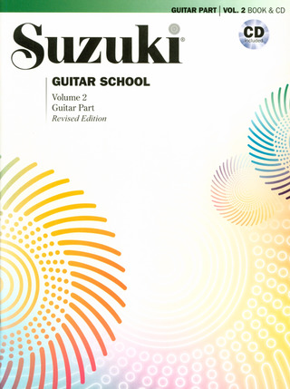 Shin'ichi Suzuki - Suzuki Guitar School Volume 2 Revised Edition Guitar Book/Cd