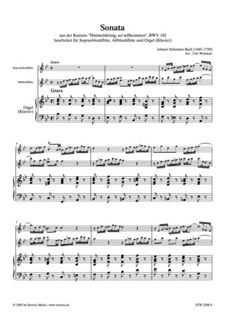 Johann Sebastian Bach - Sonata