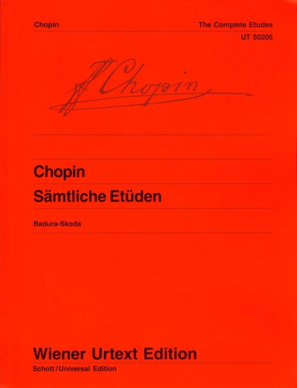 Frédéric Chopin: The complete Etudes op. 10 + op. 25