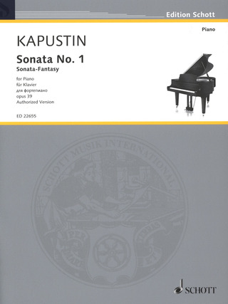 Nikolai Kapustin: Sonata No. 1 op. 39