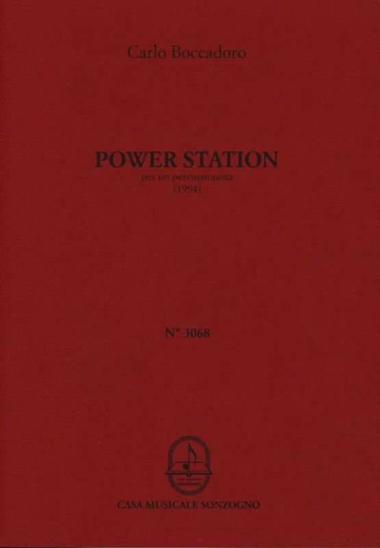 Carlo Boccadoro - Power Station