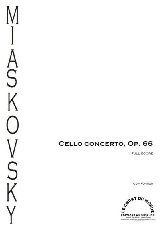 Cello Concerto, Op. 66