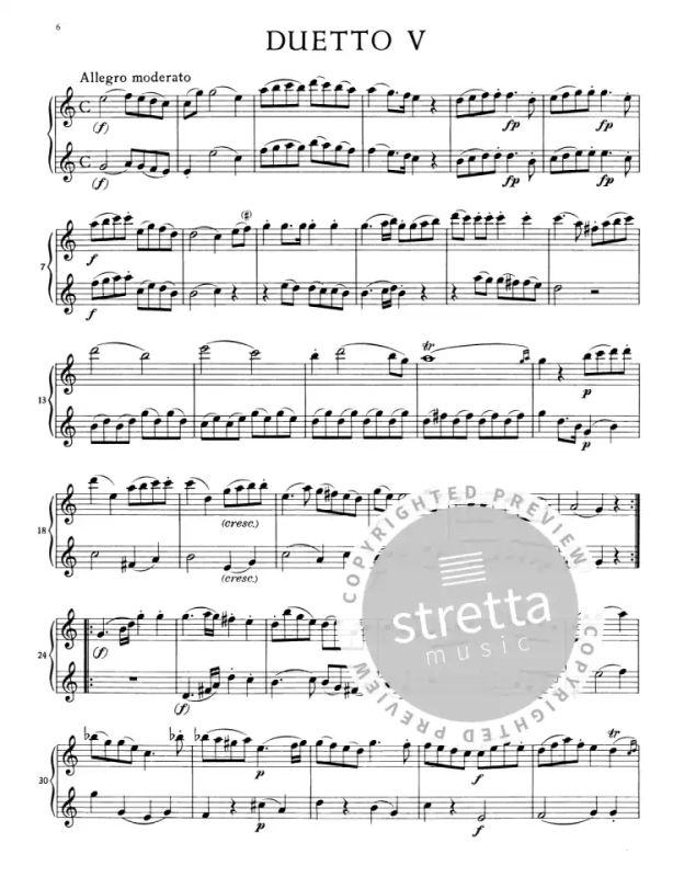 Carl Stamitz - Sechs Duette für zwei Flöten oder Violinen op. 27