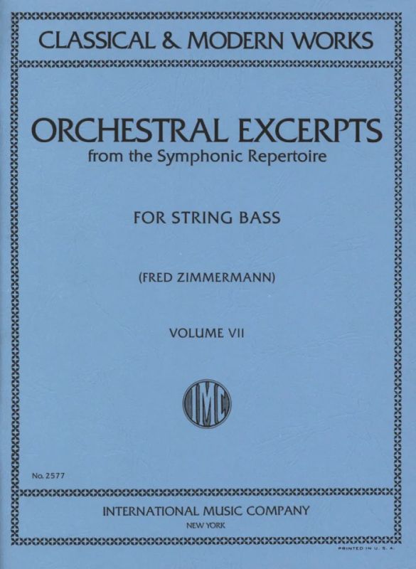 Orchestral Excerpts 7