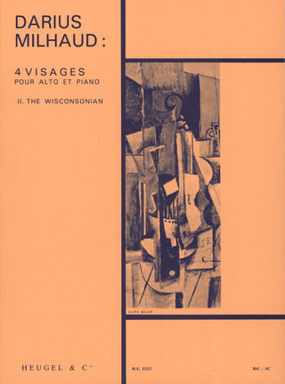 Darius Milhaud - Quatre Visages Op.238 No.2 - The Wisconsonian