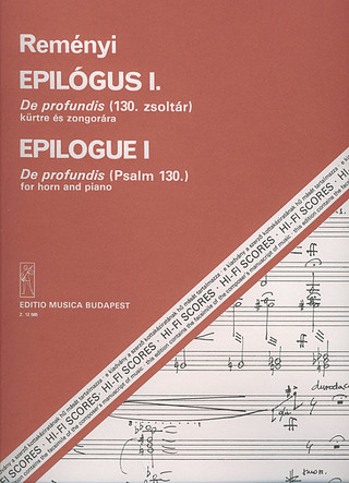Remenyi Attila: Epilogue 1 - De Profundis (Psalm 130)