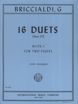 Giulio Briccialdi - 16 Duets Opus 132 Book 1