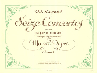 G.F. Händel - Seize Concertos 1