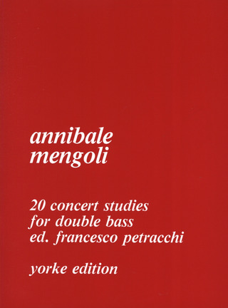 Mengoli Annibali - 20 Concert Studies