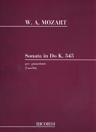 Wolfgang Amadeus Mozart et al. - Sonata Kv 545 In Do