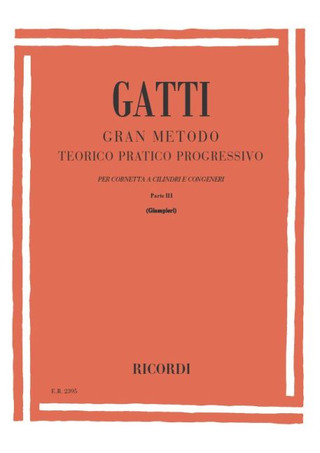 Domenico Gatti - Gran Metodo Teorico Pratico Progressivo -Parte III
