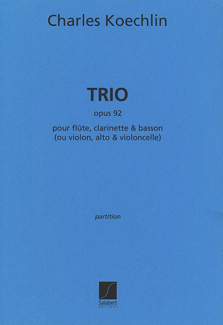 Charles Koechlin - Trio op. 92