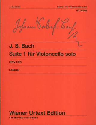 Johann Sebastian Bach - Suite 1 in G-Major BWV 1007
