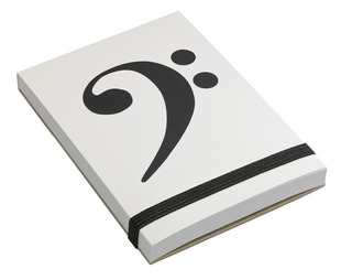 Notepad Bass Clef