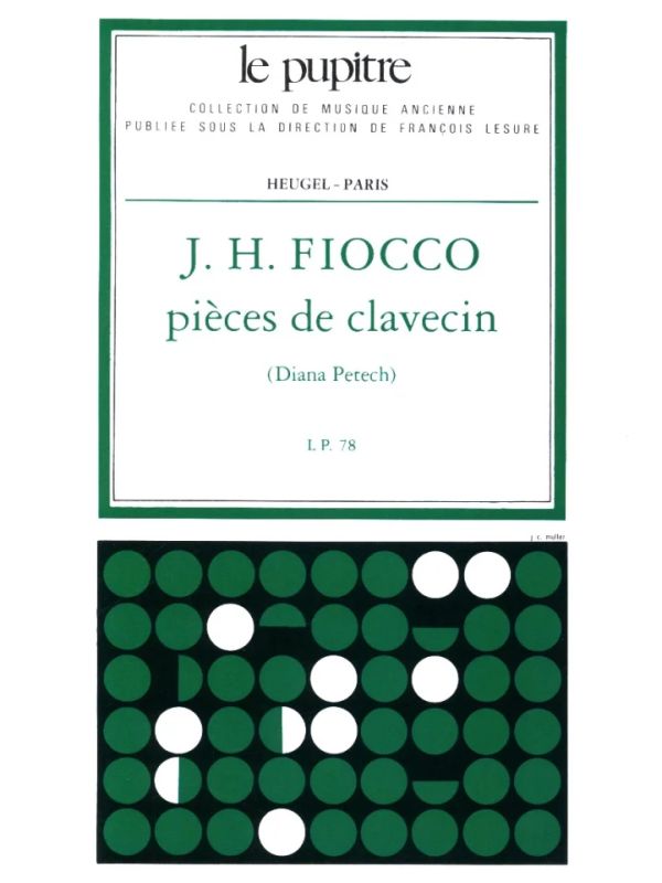 Joseph-Hector Fiocco - Pièces de Clavecin