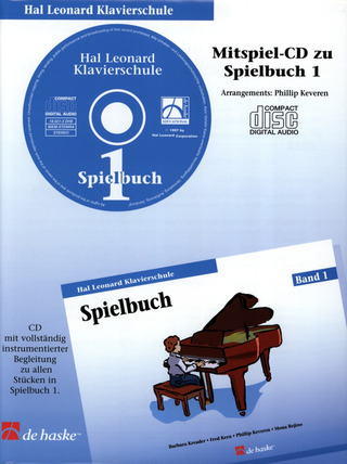Barbara Kreader et al. - Hal Leonard Klavierschule – Mitspiel-CD zum Spielbuch 1