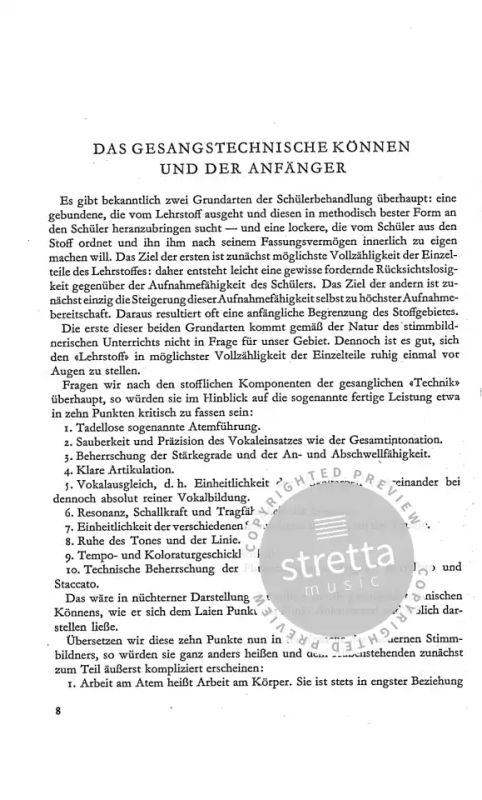 Franziska Martienssen-Lohmann: Ausbildung der Gesangsstimme (1)