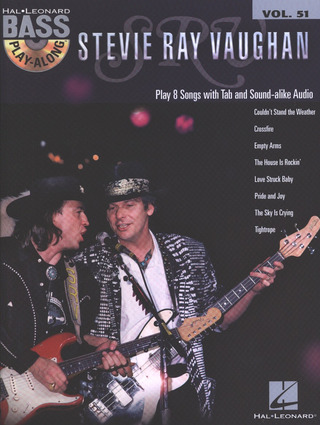 Stevie Ray Vaughan - Bass Play-Along Volume 51: Stevie Ray Vaughan (Book/CD)