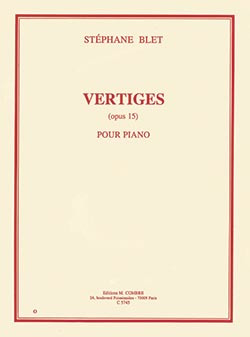 Stéphane Blet - Vertiges Op.15