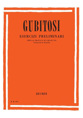 Emilia Gubitosi - Esercizi preliminari per la pratica di chiavi di violino e basso