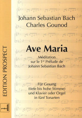 Johann Sebastian Bach y otros.: Ave Maria In 5 Tonarten