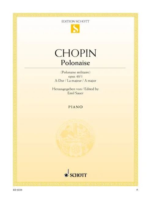 Frédéric Chopin - Polonaise La majeur