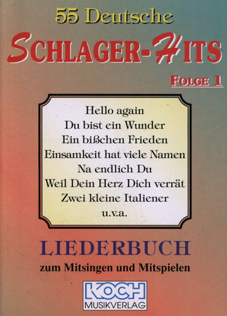 55 Deutsche Schlager-Hits 1