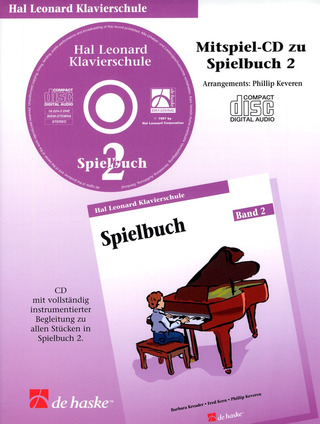 Barbara Kreader et al. - Hal Leonard Klavierschule – Mitspiel-CD zum Spielbuch 2