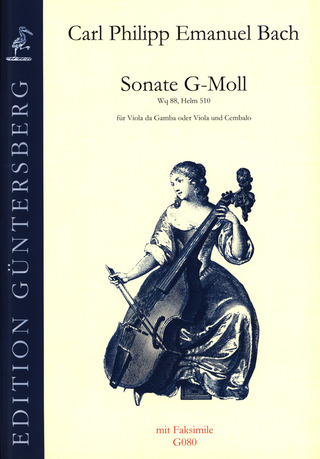 Carl Philipp Emanuel Bach - Sonate G-Moll Wq 88