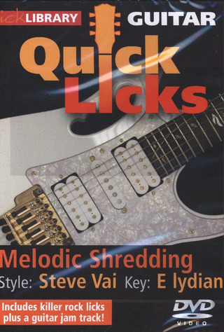 Steve Vai - Quick Licks – Melodic Shredding