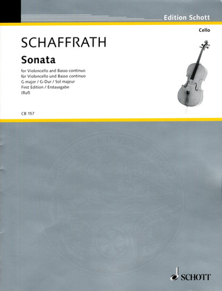 Christoph Schaffrath - Sonata G-Dur