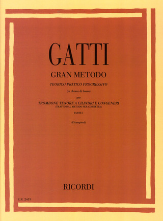 Domenico Gatti: Gran Metodo teorico pratico progressivo 1