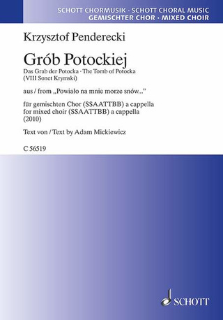 Krzysztof Penderecki - Grób Potockiej