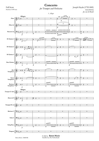 Joseph Haydn - Concerto for Trumpet in E-flat major