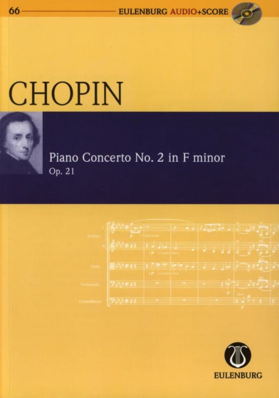 Frédéric Chopin - Konzert für Klavier und Orchester Nr. 2  f-Moll op. 21 (1830)