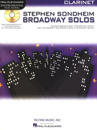 Stephen Sondheim - Hal Leonard Instrumental Play-Along: Stephen Sondheim Broadway Solos – Clarinet