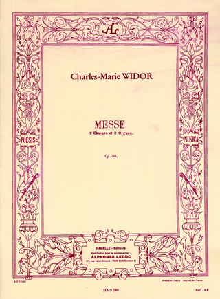Charles-Marie Widor - Messe op.36