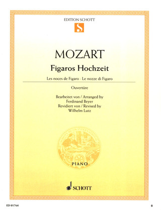 Wolfgang Amadeus Mozart: Figaros Hochzeit KV 492