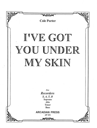 Cole Porter - I've got you under my Skin