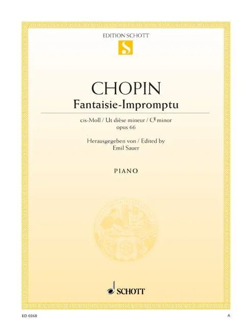 F. Chopin - Fantaisie-Impromptu C-sharp minor