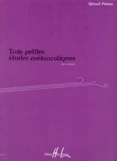 Gérard Pesson - Petites études mélancoliques (3)
