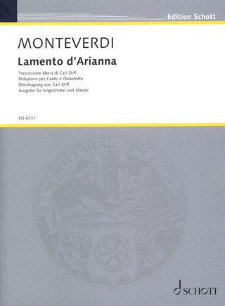 Claudio Monteverdi - Lamento d'Ariana (1925/40)