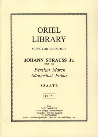 Johann Strauß (Sohn) - Persian March op. 289 – Sängerlust Polka op. 328