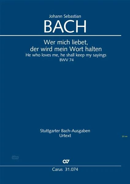 Johann Sebastian Bach - He who loves me, he shall keep my sayings