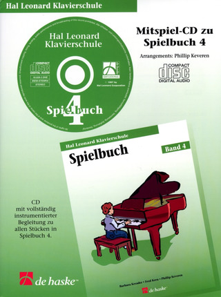 Barbara Kreader et al. - Hal Leonard Klavierschule – Mitspiel-CD zum Spielbuch 4